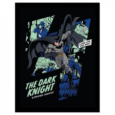 The Dark Knight Strikes Again Comic Framed Poster