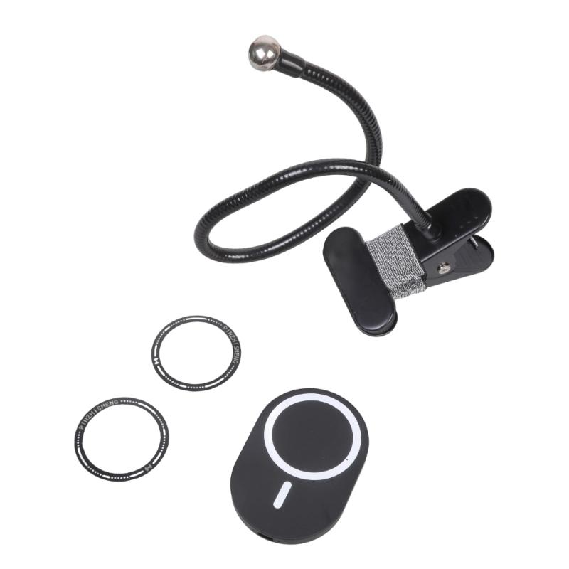 Adjustable Desk Bed Phone Mount Holder With Flexible Long Arm Gooseneck Strong N52 Magnet for 4-7Inch Devices