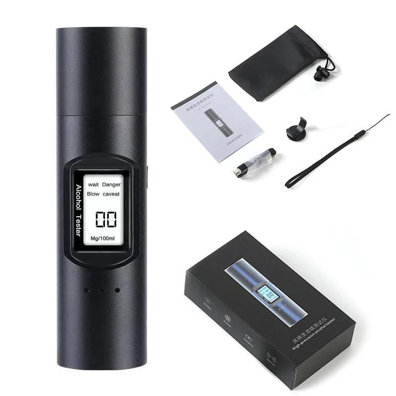 Portable Breathalyzer Alcohol Concentration Tester
