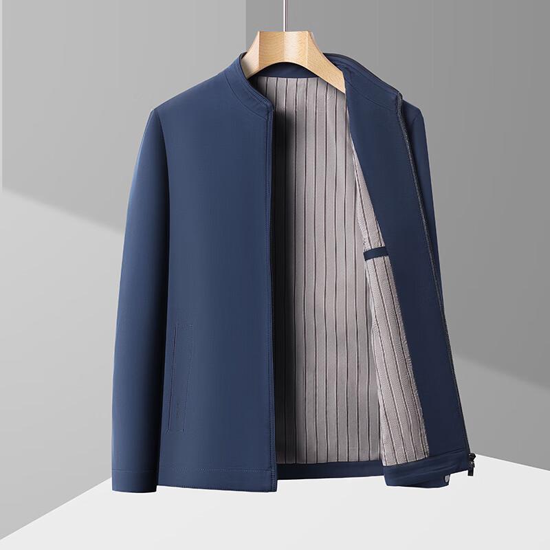 Firstview Men's Casual Stand-Collar Zipper Jacket FV25D1811