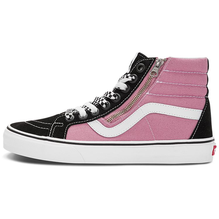 Vans Sk8 Reissue Side Zip High Top Skate Shoes Unisex Sneakers Pink VN0007NZPCA