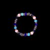 Fashion Multi-layer Charm Silver Bangle Beaded Bracelet Boho