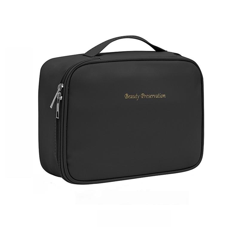 Detachable Cosmetic Bag Storage Organizer Large Capacity Skincare Products Lipstick Eyeshadow Makeup Brushes Makeup Storage Bag