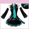 Hatsune Miku Kostüm für Cosplay aus leichtem Polyestergewebe für Spielefans