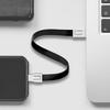 Micro USB/Type-C Keychain Sync Charging Cable Lanyard Data for Android iPhone