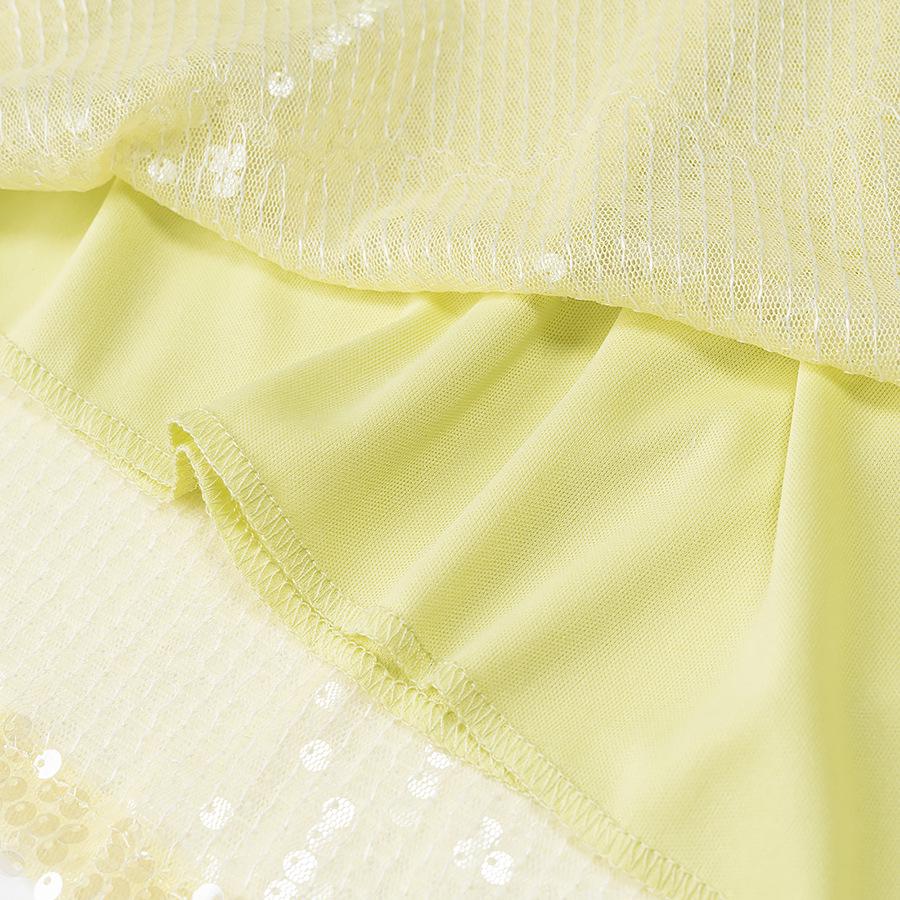 2025 Spring Women's European-American Fashion Sequin Waist-Slimming Mini Skirt