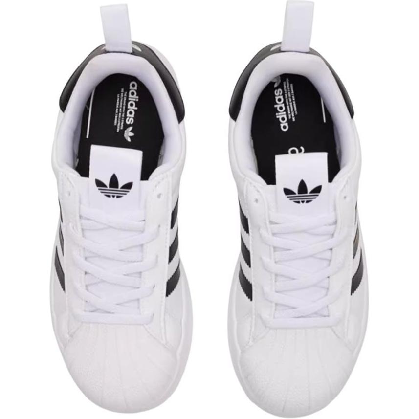 Adidas AdiFOM Superstar 360 C White Black Kids Sneakers Footwear-White Core-Black Gold-Metallic JS0718