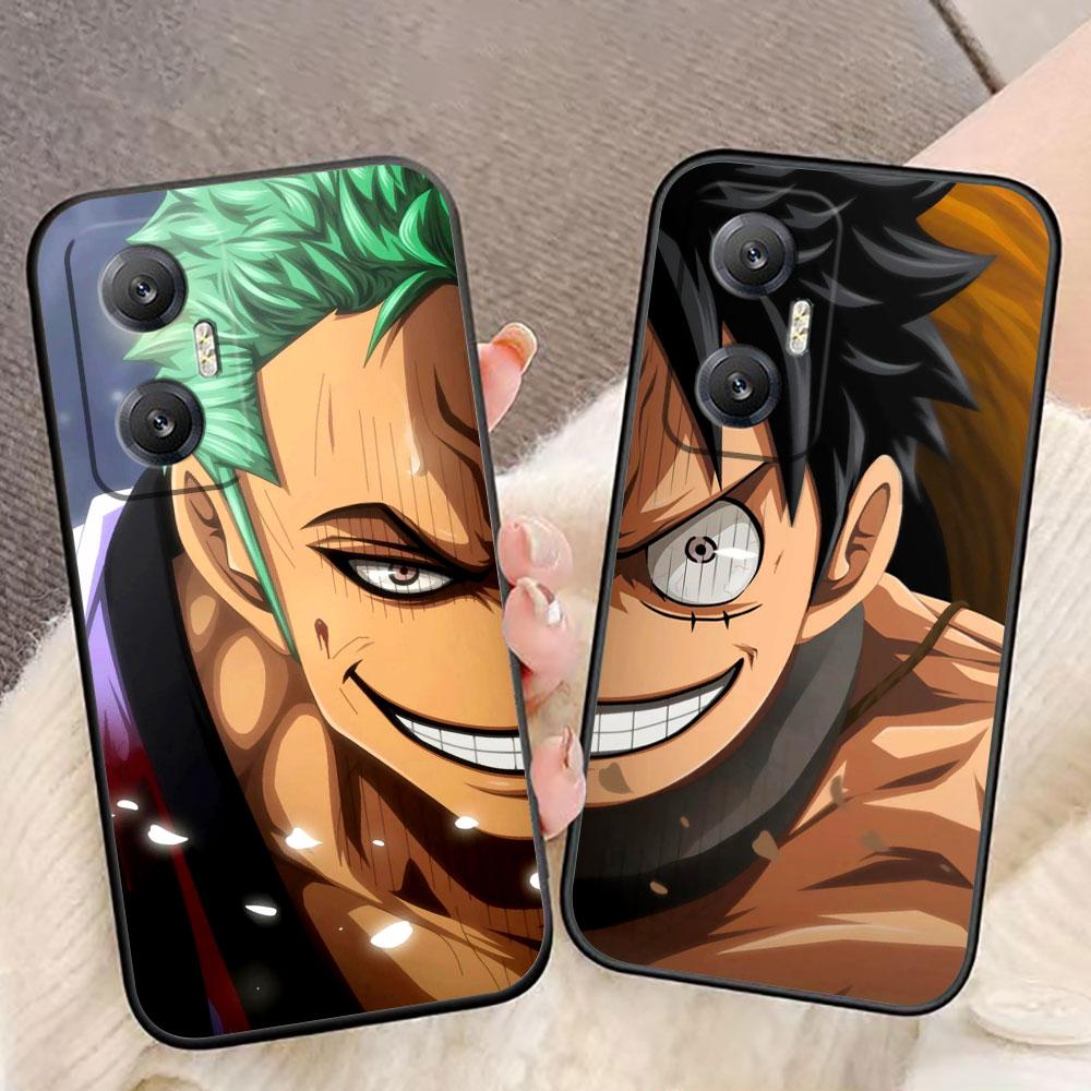 One Piece Luffy Zoro Cover Phone Case For Infinix HOT 60 50 10 10I 10S 11 12 12I 20I 20S 30I ZERO X 20 30 40 Silicone Case Shell