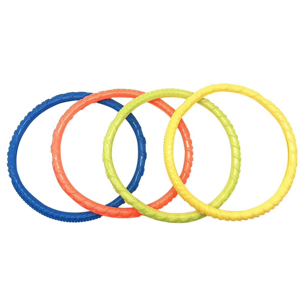 2pcs/set Through Door Diving Ring Funny Swimming Game Aids Dive Door Reusable Dive Swim Through Door Adults Kids Pool Thru Rings