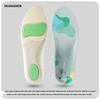 Arch Support Insoles for Flat Foot Correction and Shock Absorption - Unisex Pronation/Supination Corrector Pads