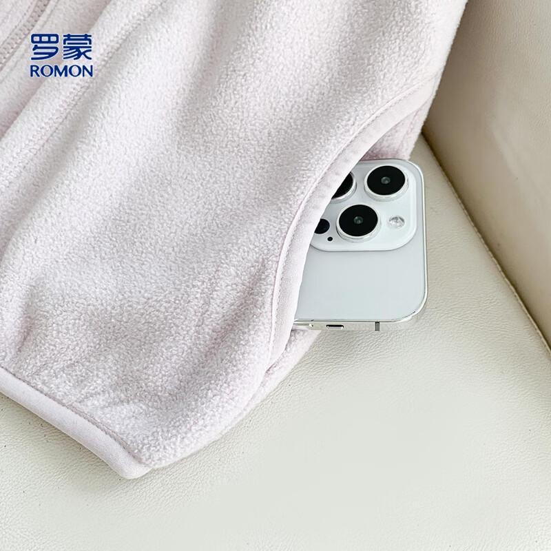 Romon Women's Fleece Stand Collar Vest