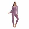 Hengyuanxiang Women's Anti-Bacterial Anti-Static Seamless Thermal Underwear Set