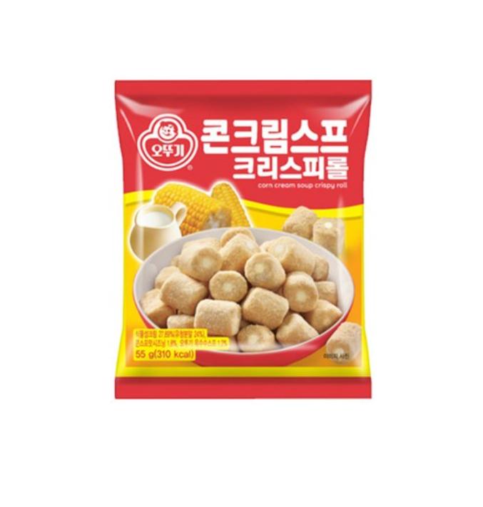 Ottogi Corn Cream Soup Crispy Roll 55g