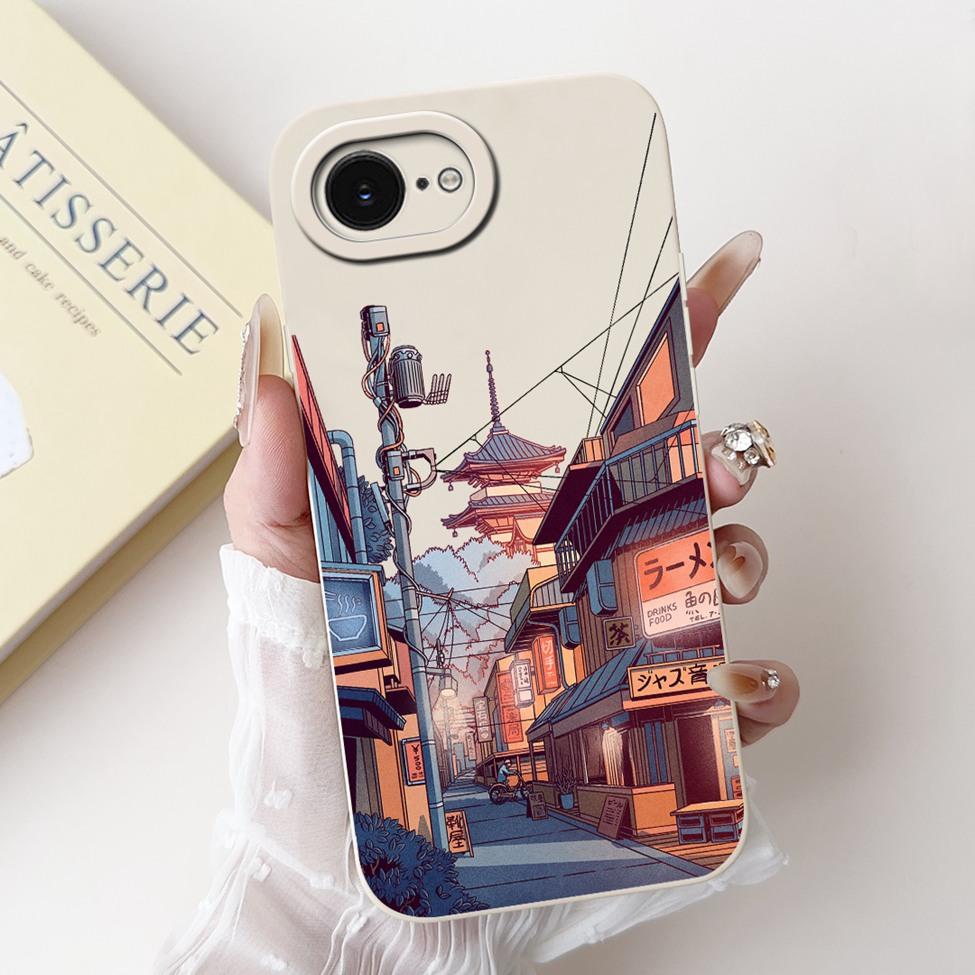 Funda For iPhone 16e A3212 A3409 A3410 A3408 Back Cover For iPhone 16e Case Silicone Fashion Luxury Cute Cartoon Cool Boys Girls