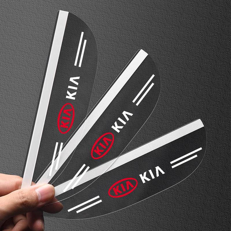 2Pcs Car Rear View Mirror Sticker Rain Eyebrow Auto Side Mirror RainProof Cover For Kia Rio Sportage R K3 K4 K5 k6 K7 K8 Ceed Sorento Cerato Soul