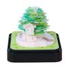 2026 Astronaut 3D Paper Sculpture Calendar: Creative Desktop Ornament with Sticky Notes, Perfect Cultural Gift and Souvenir.