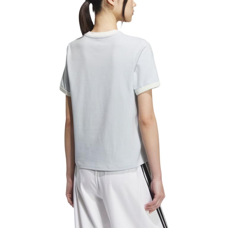 adidas Fashionable Versatile Round Neck Simple Casual Short Sleeve T-Shirt Women Tops KC0060
