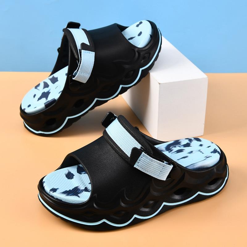 Casual Slippers Men's Lazy One-pedal Summer Couple's New Non-slip, Deodorant Soft Bottom Wear-resistant Outer Wear