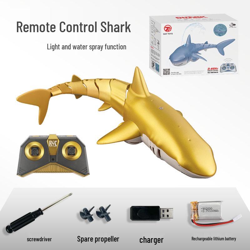 2.4G Rechargeable Remote Control Electric Shark Toy for Kids