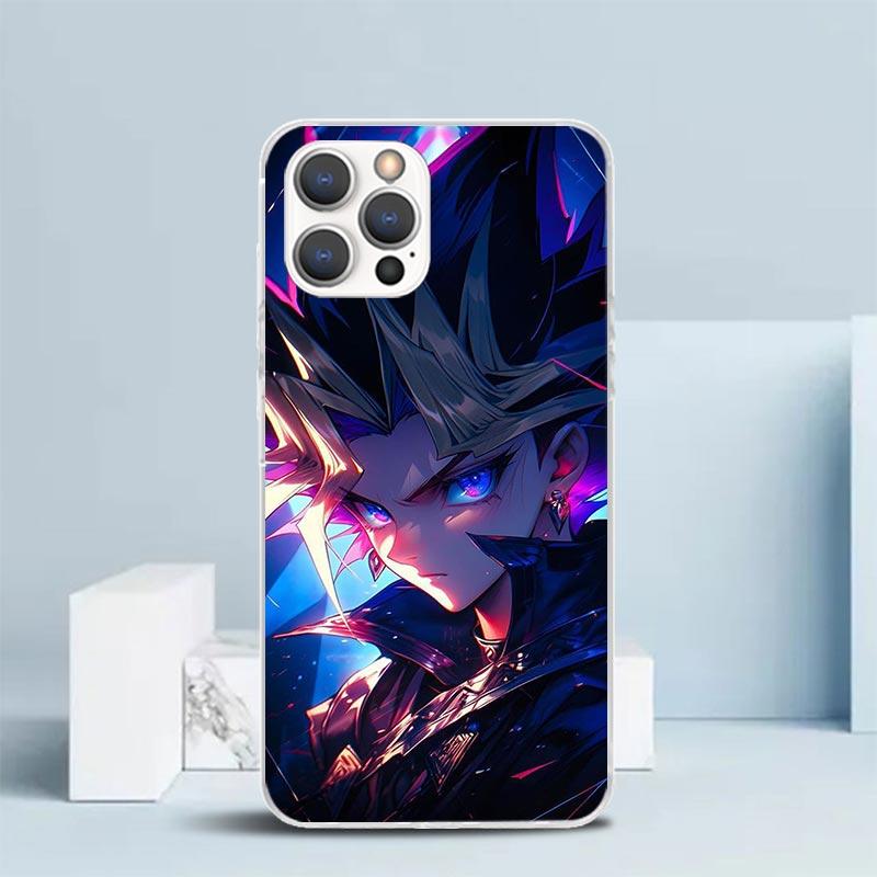 Yu-Gi-Oh! Anime Soft Cover for iPhone 16 17 Air 15 14 Pro Max 16E Phone Case 13 Mini 12 11 7 SE 8 Print Pattern Fit Cases 16 17