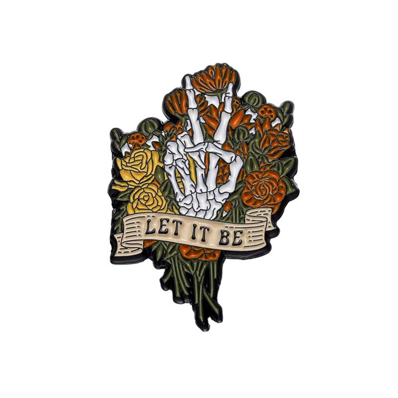 

Fashionable Alloy Brooch Featuring Animal And Geometric Shapes With Vibrant Colors And Letter Themes XZ8548