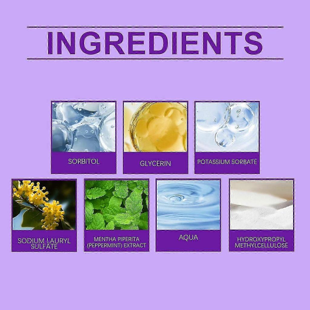 Gentle Purple Toothpaste for Whitening, Fresh Breath & Gum Health - Easy Daily Care