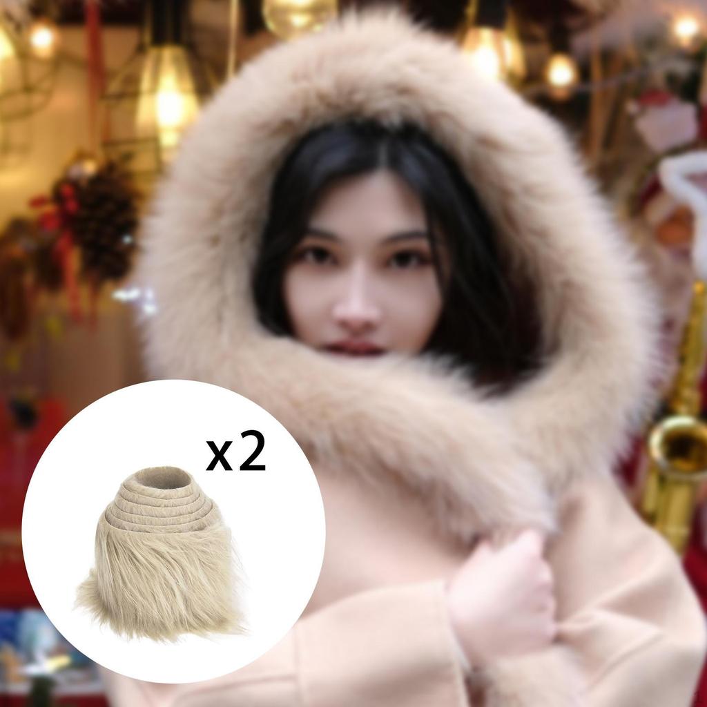 2 Pieces Faux Artificial Costume Supplies Cosplay DIY Shaggy for Christmas Holiday Hat Shoes