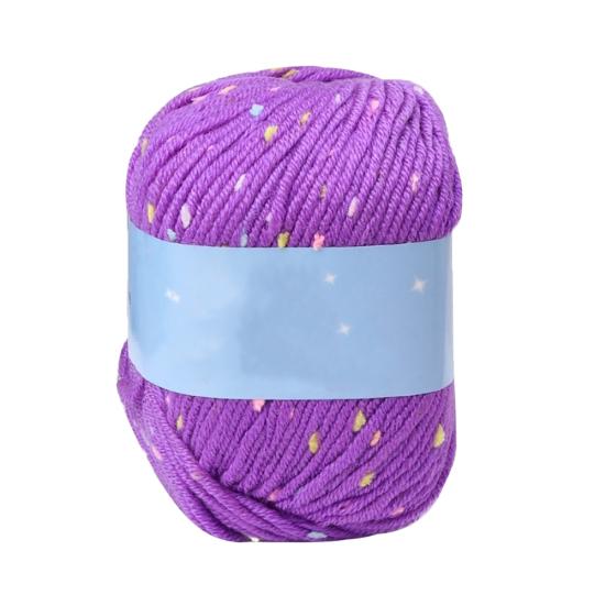 50g Punti Maglia Cucito Filo Sciarpa Maglione Cappello Uncinetto Artigianato Fai da Te Filato di Lana