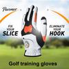 Guanti da Golf Grip Alignment Guanto Donna Uomo Mano Sinistra Antiscivolo Precisione Traspirante per Golfista Migliorare Precisione Controllo Tecnologia Silicone
