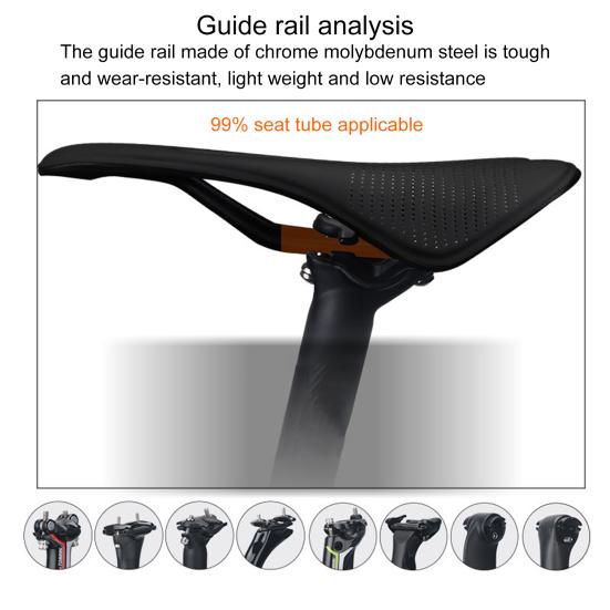 Bike Seat Shock Absorbing High Elasticity Accessory MTB Road Bike Seat Padded