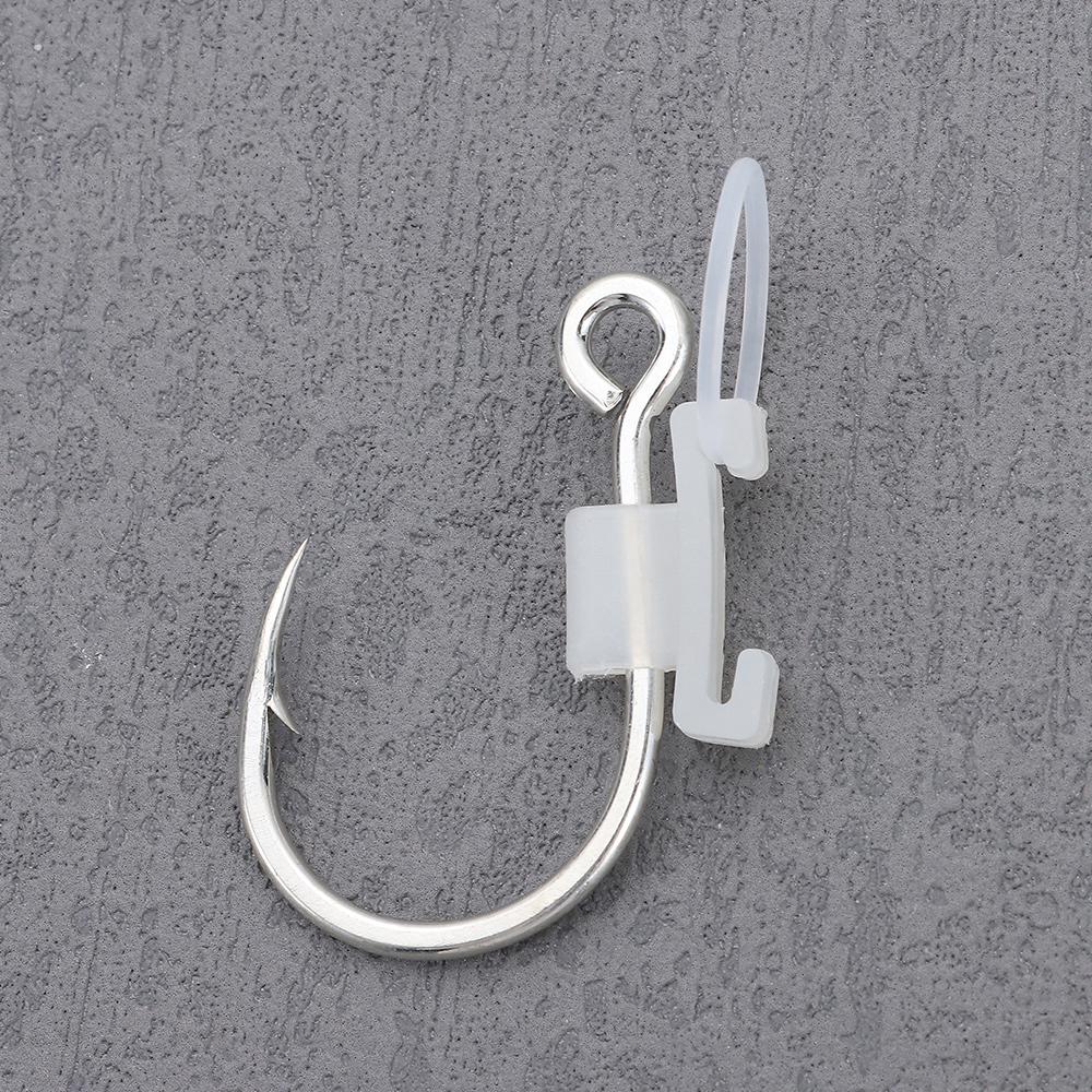5/10/20Pcs Stainless Luminous Live Shrimp Hooks Sharp Barbed String Hook  for Fishing Accessories