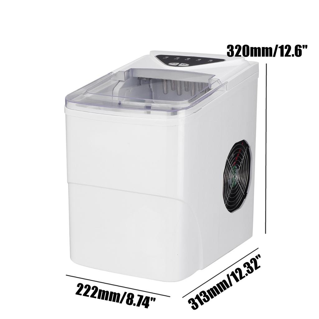 105W 2L Automatic Electric Ice Maker Bullet Round Block Ice Cube Making Machine Home Office Small Bar Coffee Shop Portable