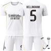 Real Madrid Heimtrikot 25/26 für Kinder und Erwachsene, Bellingham Nr. 5