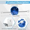 Ceiling Fan Brace Electrical Box Round Outlet Commercial Mounting Bracket