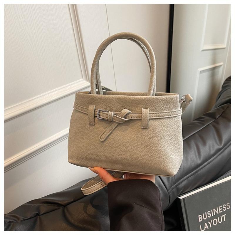 Fashion Hand Carry Small Square Bag Women's New Simple Shoulder Bag Trendy High-end Casual Women's Bag