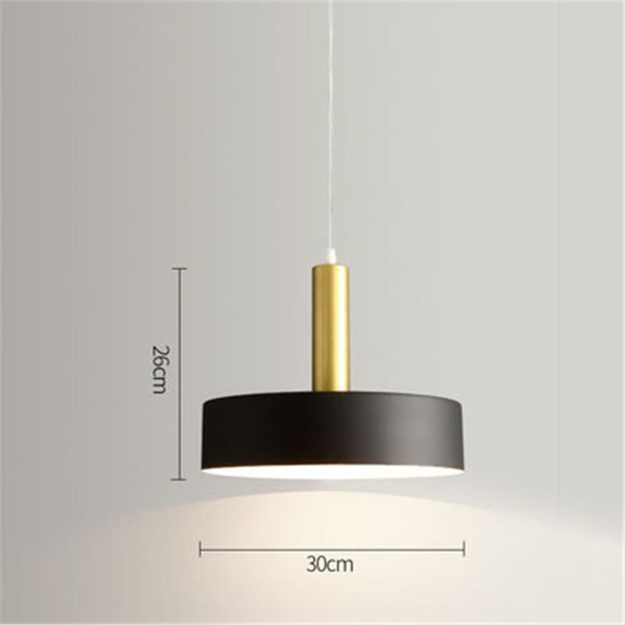 Thrisdar Modern Iron Led Pendant Light E27 Bedside Bedroom Bar Hanging Lamp kitchen Restaurant Dining room Pendant Lamp