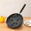 Round Breakfast Egg Pan 4 Hole Egg Frying Pan Durable Egg Ham Pans  Restaurant