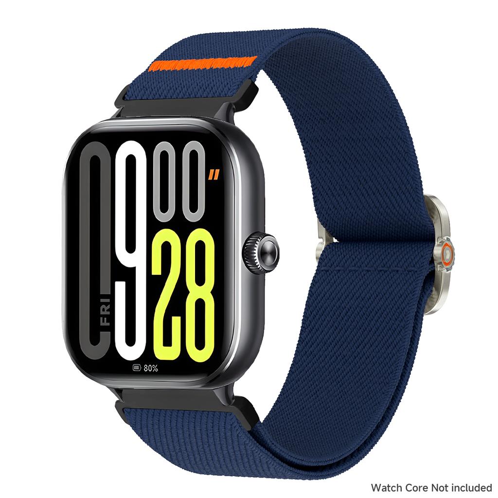 Elastic Nylon Band For Xiaomi Watch Miband 9/8 Pro Braided Sport Strap For Redmi Watch 6 5 4 Smartwatch Bracelet Accessories