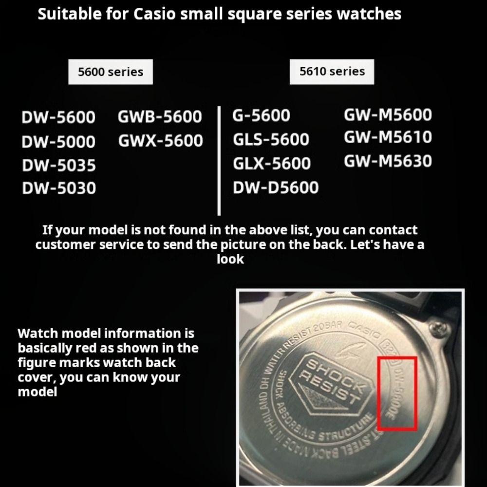 Protective Protective Frame Dial Protection Case for Casio DW-5600 GW-M5610 Protective Accessory