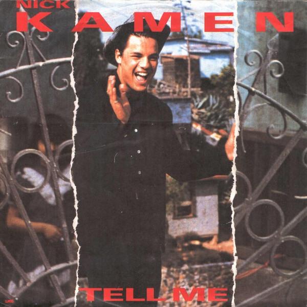 

12inch Record NICK KAMEN - Tell Me YZ184T WEA 1988 UK Pop Used