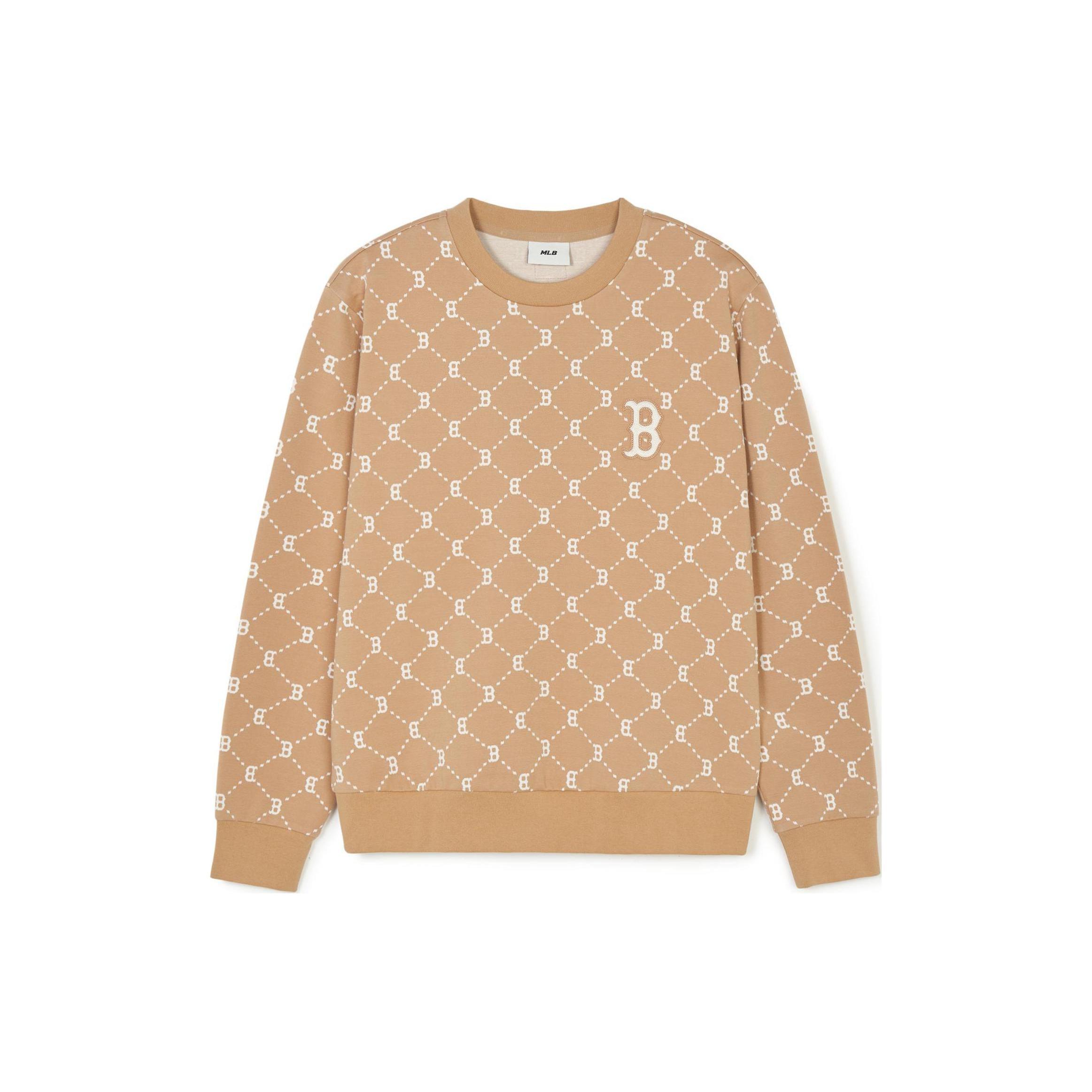 

New MLB Sweatshirts Unisex Brown 3AMTM0141-43CAL L