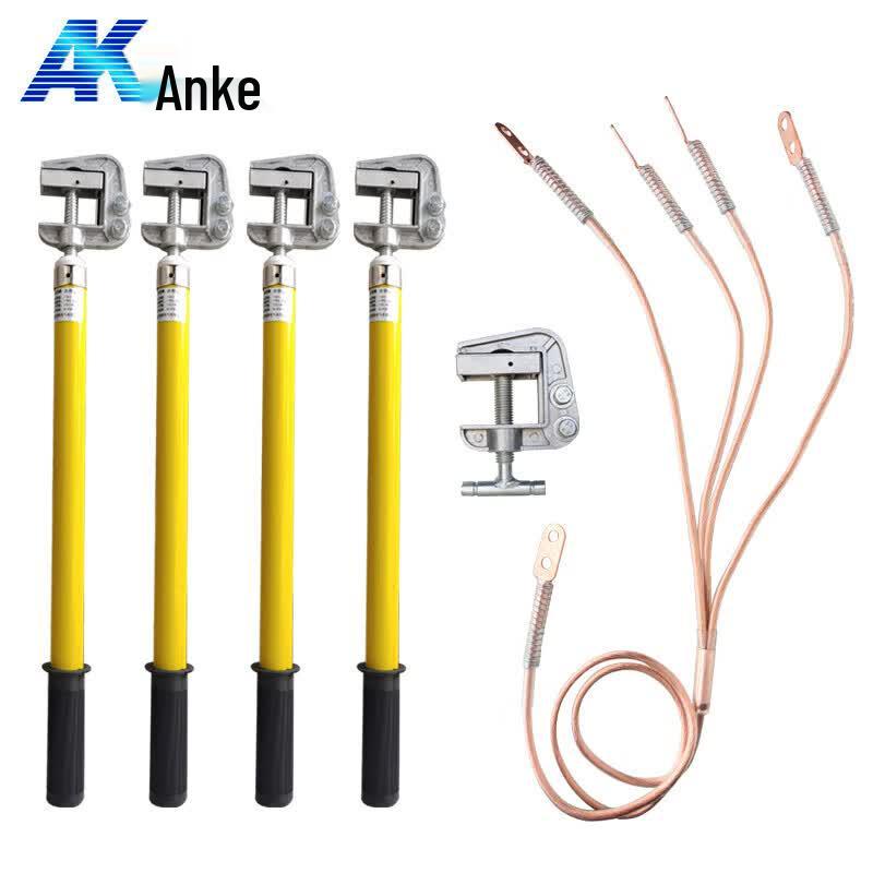 Kit Cavo di Messa a Terra per Corto Circuito a Bassa Tensione Portatile AK 0,4kV