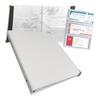 Heizi Ticket File, Brochure Storage, Ticket Case, Ticket Stub Storage Album, Ticket Holder (White, 40 Pages, 240 Sheets)