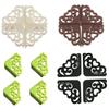 Good-Hollow Pattern Table Corner Protector Table Corner Anti-Collision Protective Cover Children's Table Corner Guard