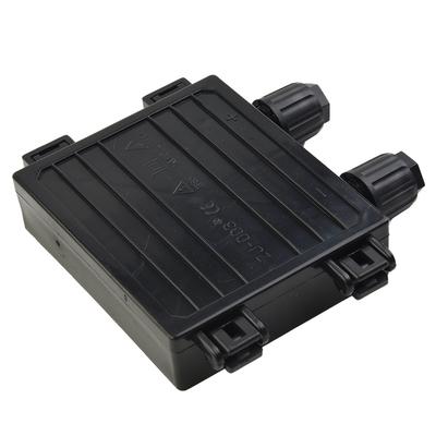 Sada Konektorů Kabelů PPO 50W-120W NÁSTROJ Pro Elektrické Testování Rozvodná Krabice 50W-120W 6A Pro Rozvodnou Krabici Solární Černá
