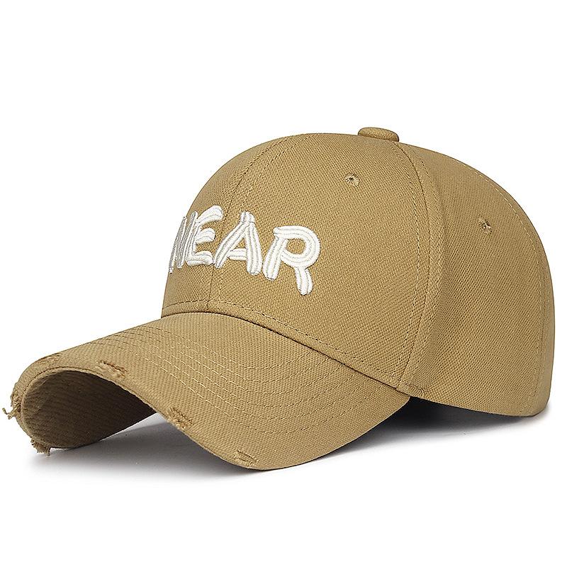 Spring Summer Holes Baseball Cap Men Women Embroidered Letters Sunscreen Outdoor Sports Cap Snapback Hat Sun Visor Hats Fishing Hat Peak Cap