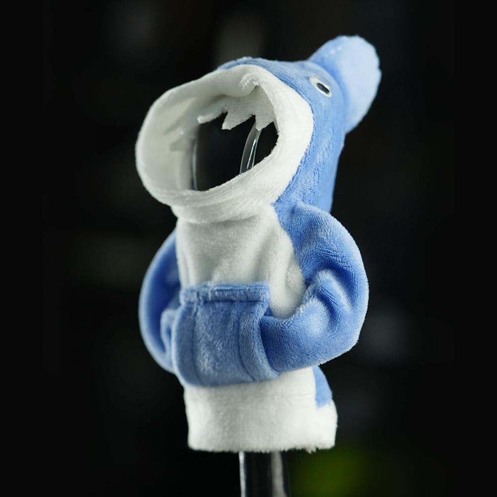 Mini Shark Gear Stick Car Shifter Hoodie Car Gear Shift Knob Cover Funny Gearshift Sweater Car Interior Accessories Car Hood