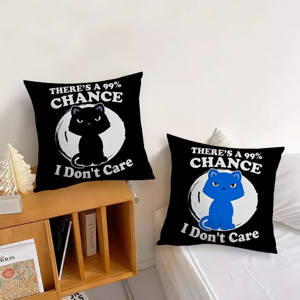 I Probably Don't Care About The cushion cover Pillow Cover Decoration Room Home Sofa living Office Car Nordic Simplicity