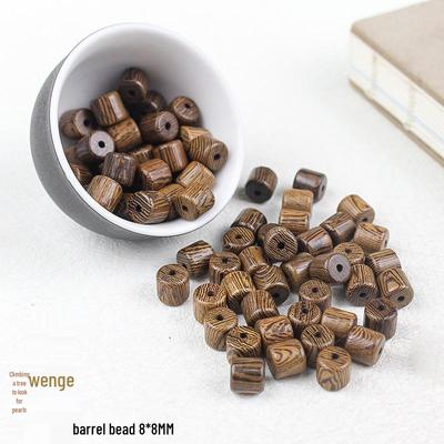 Natural 8mm Chicken Wing Wood Bodhi Beads for DIY Wenwan Bracelets and Accessories