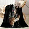 Gothic Style Blanket Soft & Cozy Suitable for Couch Seaside Bed All-Season Use Playful Design Gift for Travel Home Birthdays